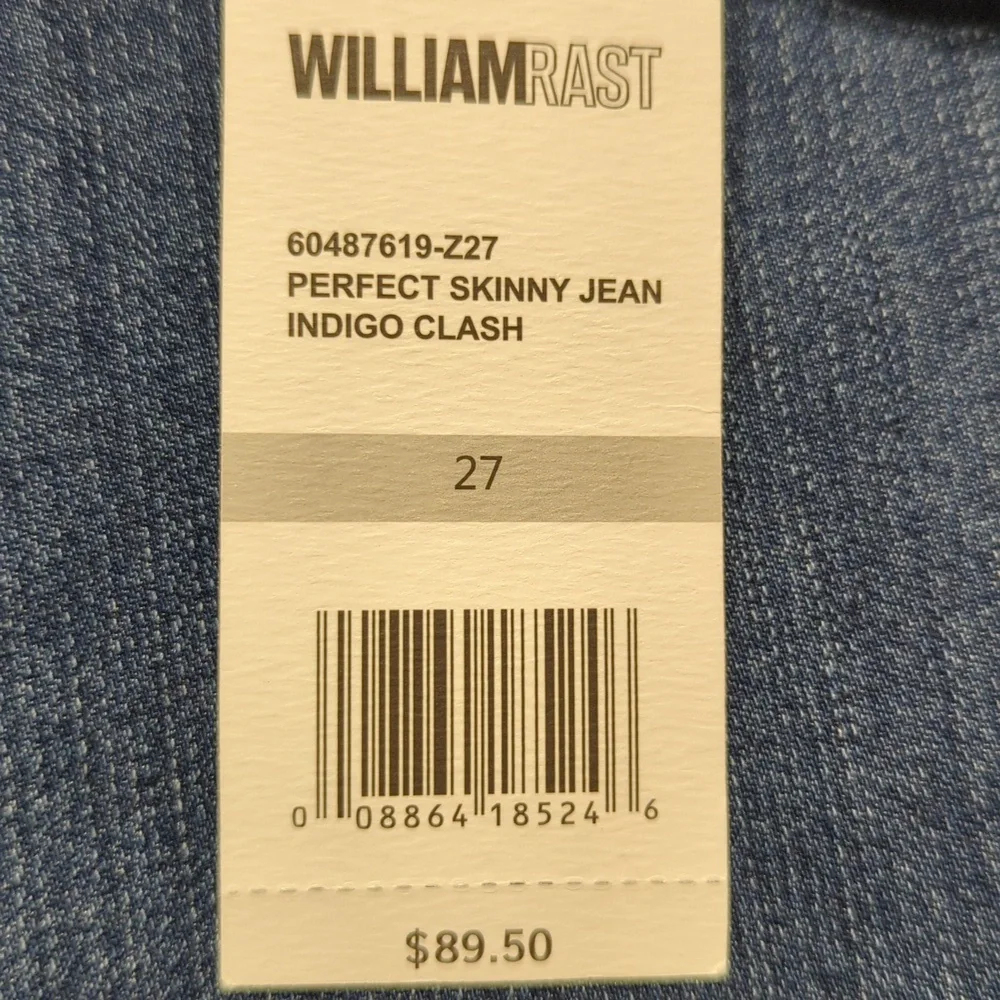 Women's Skinny Jeans Indigo Clash Size 27 Blue Jeans - Picture 7 of 7